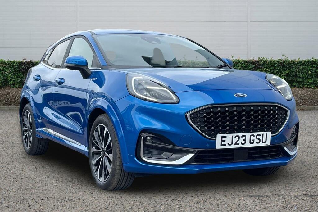 Ford Puma 1.0 Ecoboost Hybrid Mhev 155 St-line Vignale Blue