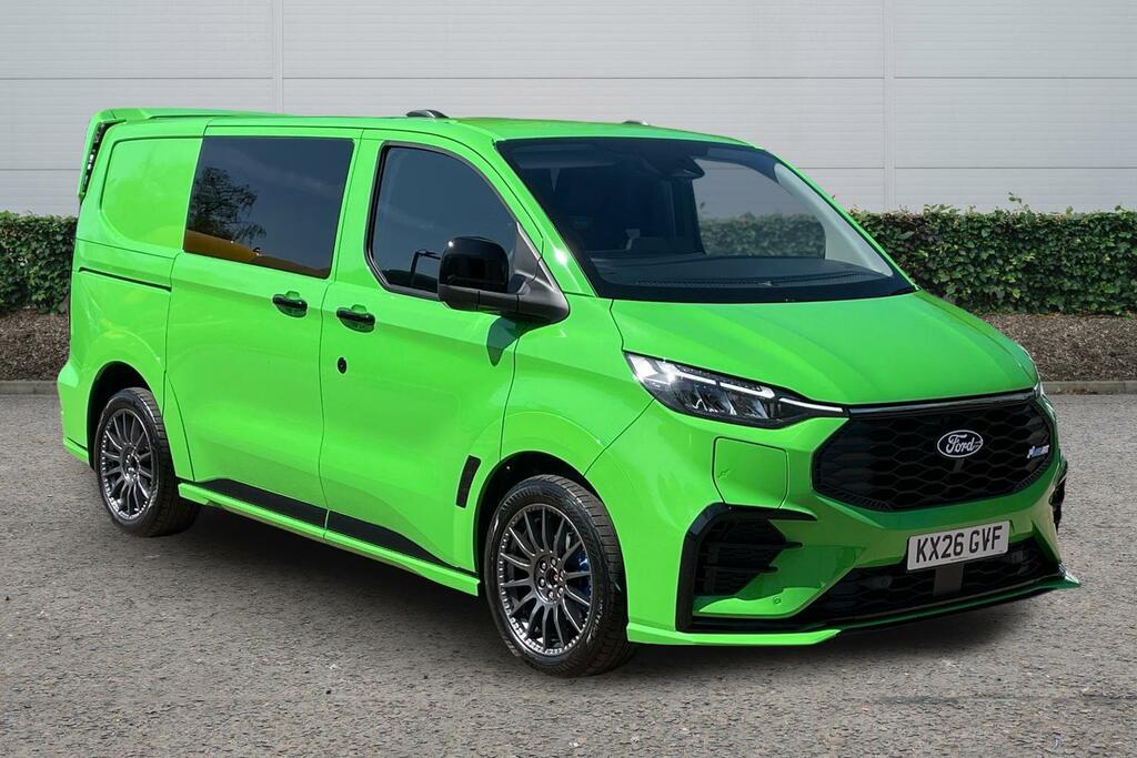 Ford Transit Custom 2.5 320 Duratec 11.8Kwh Ms-rt Crew Van Euro 6 Green
