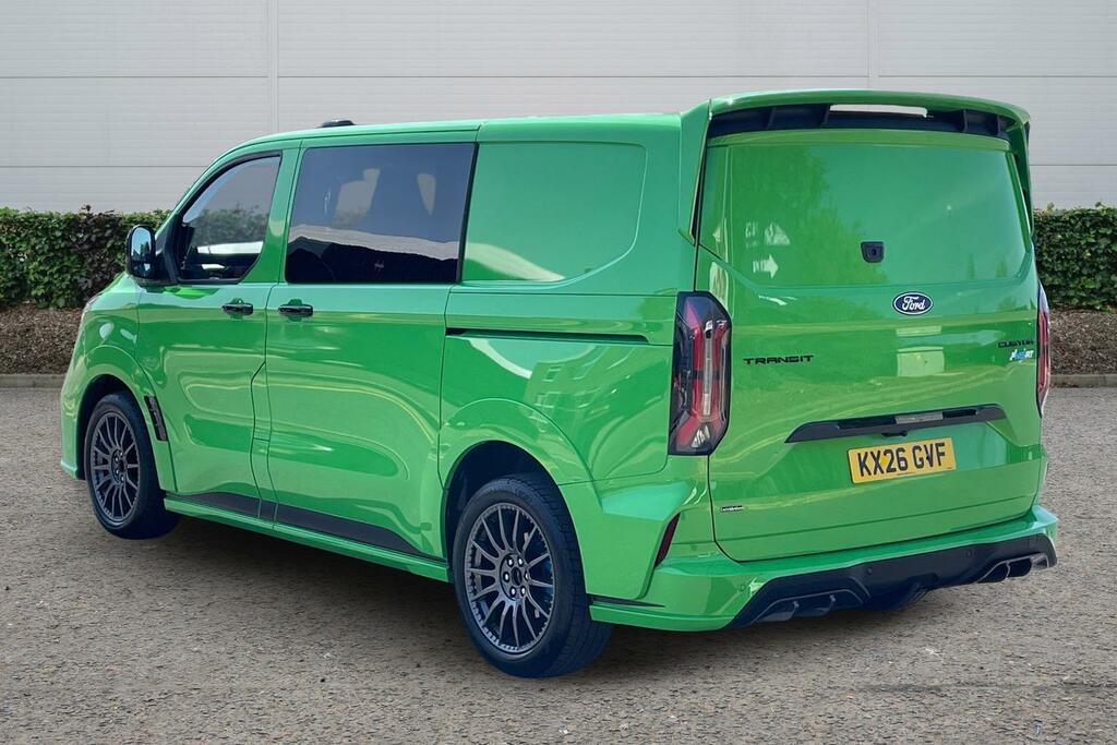 Ford Transit Custom 2.5 320 Duratec 11.8Kwh Ms-rt Crew Van Euro 6 KX26GVF Green #2