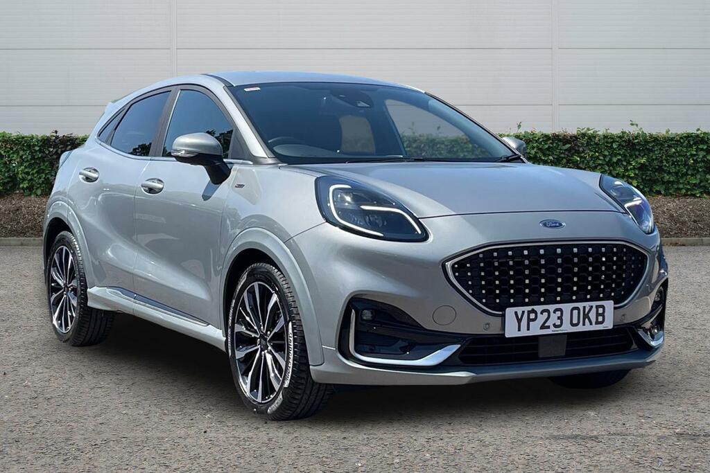 Ford Puma 1.0 Ecoboost Hybr Mhev 155 St-line Vignale Dct Silver