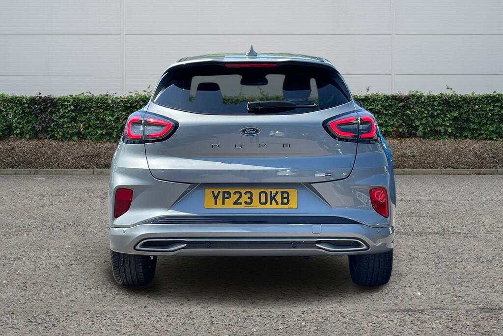 Ford Puma 1.0 Ecoboost Hybr Mhev 155 St-line Vignale Dct YP23OKB Silver #5