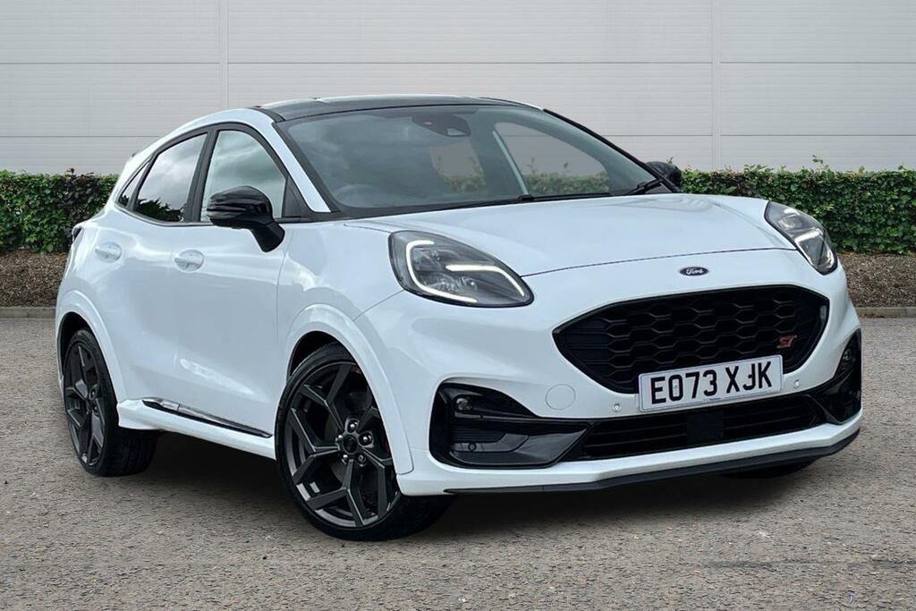 Ford Puma 1.0 Ecoboost Hybrid Mhev St Dct White