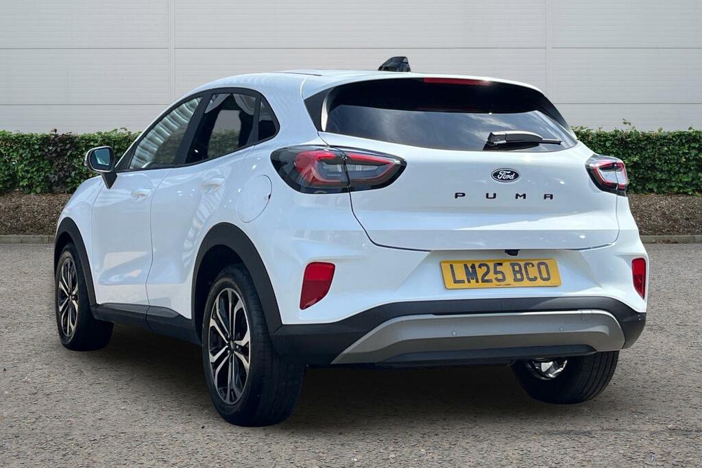 Ford Puma 1.0 Ecoboost Hybrid Mhev Titanium LM25BCO White #2