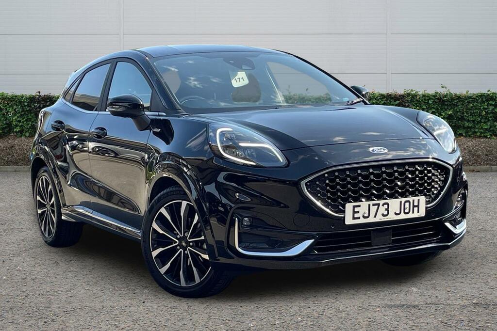 Ford Puma 1.0 Ecoboost Hybr Mhev 155 St-line Vignale Dct Black