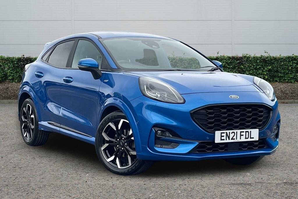 Ford Puma 1.0 Ecoboost Hybrid Mhev St-line X Blue