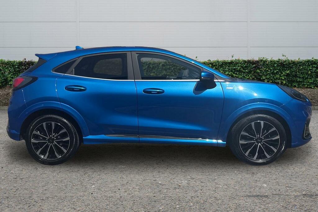 Ford Puma 1.0 Ecoboost Hybrid Mhev 155 St-line Vignale GV72CSZ Blue #3