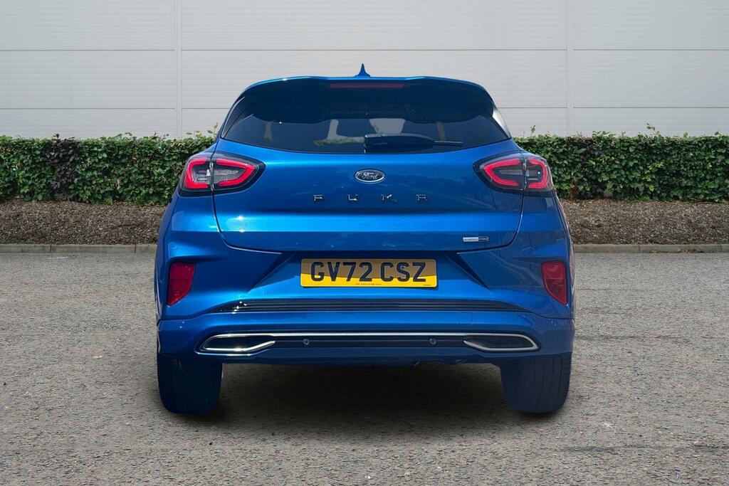 Ford Puma 1.0 Ecoboost Hybrid Mhev 155 St-line Vignale GV72CSZ Blue #5