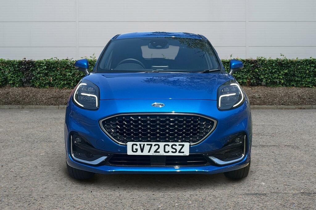 Ford Puma 1.0 Ecoboost Hybrid Mhev 155 St-line Vignale GV72CSZ Blue #4