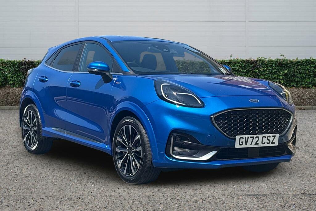 Ford Puma 1.0 Ecoboost Hybrid Mhev 155 St-line Vignale Blue