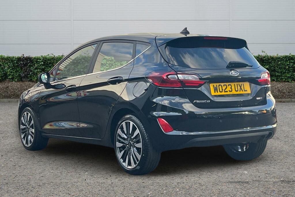 Ford Fiesta 1.0 Ecoboost Hbd Mhev 125 Titanium X WO23UXL Black #2