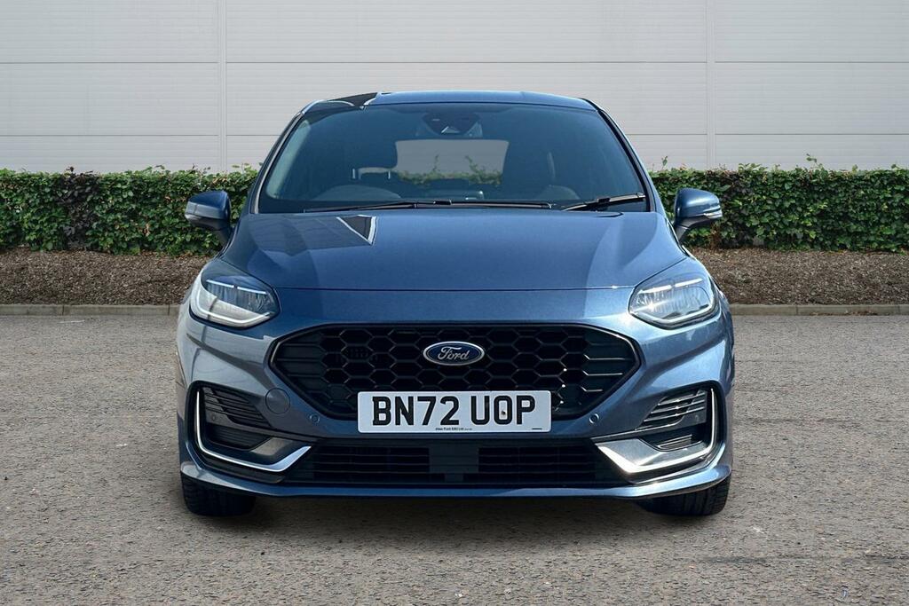 Ford Fiesta 1.0 Ecoboost Hybrid Mhev 155 St-line Vignale BN72UOP Blue #4