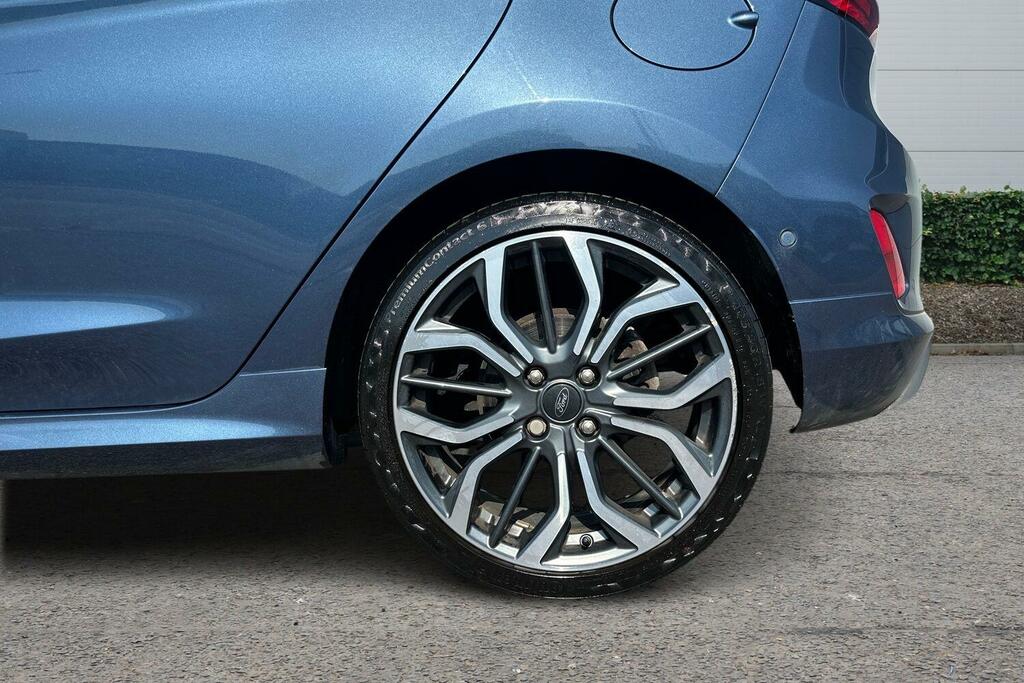 Ford Fiesta 1.0 Ecoboost Hybrid Mhev 155 St-line Vignale BN72UOP Blue #6