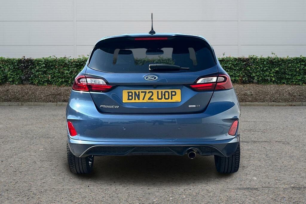 Ford Fiesta 1.0 Ecoboost Hybrid Mhev 155 St-line Vignale BN72UOP Blue #5