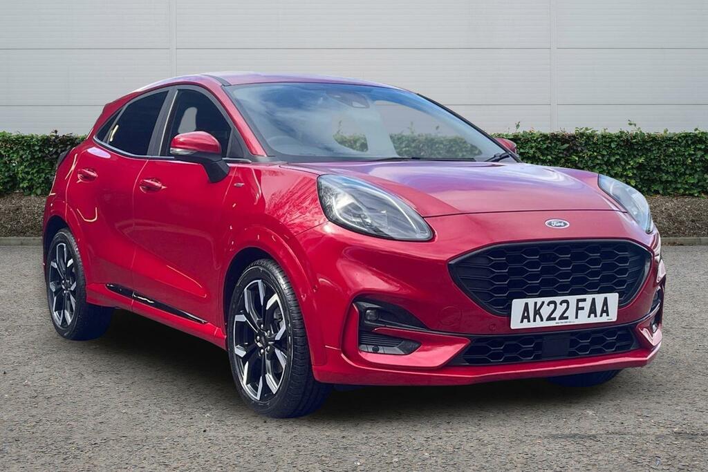 Ford Puma 1.0 Ecoboost Hybrid Mhev St-line X Red