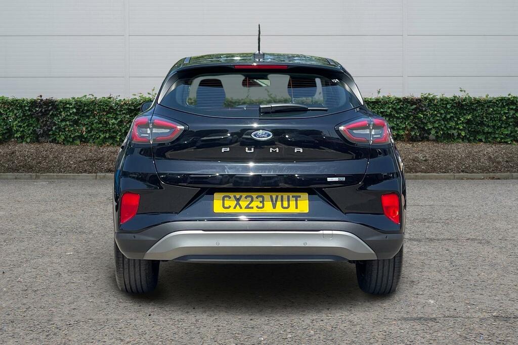 Ford Puma 1.0 Ecoboost Hybrid Mhev 155 Titanium CX23VUT Black #5