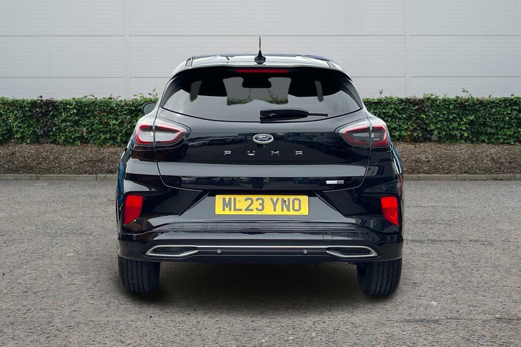 Ford Puma 1.0 Ecoboost Hybrid Mhev 155 St-line Vignale ML23YNO Black #5