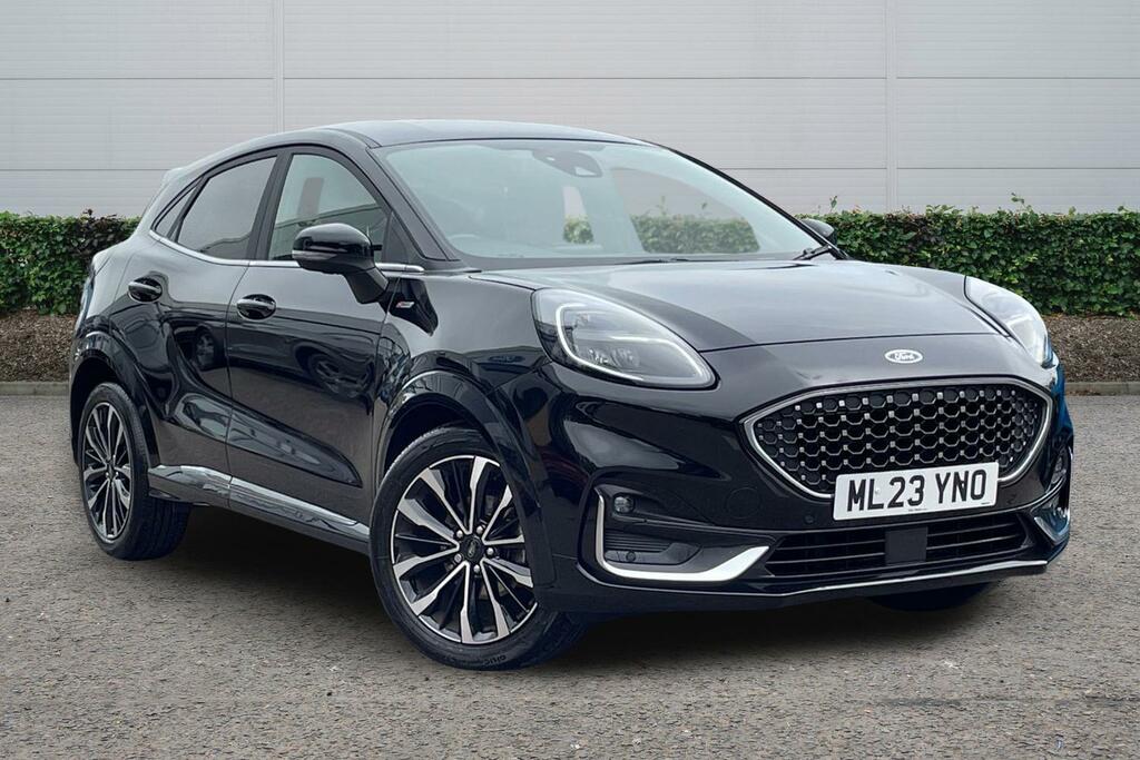 Ford Puma 1.0 Ecoboost Hybrid Mhev 155 St-line Vignale Black