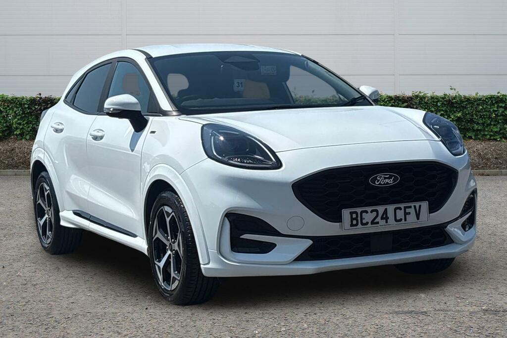 Ford Puma 1.0T Ecoboost Mhev St-line Euro 6 Ss White