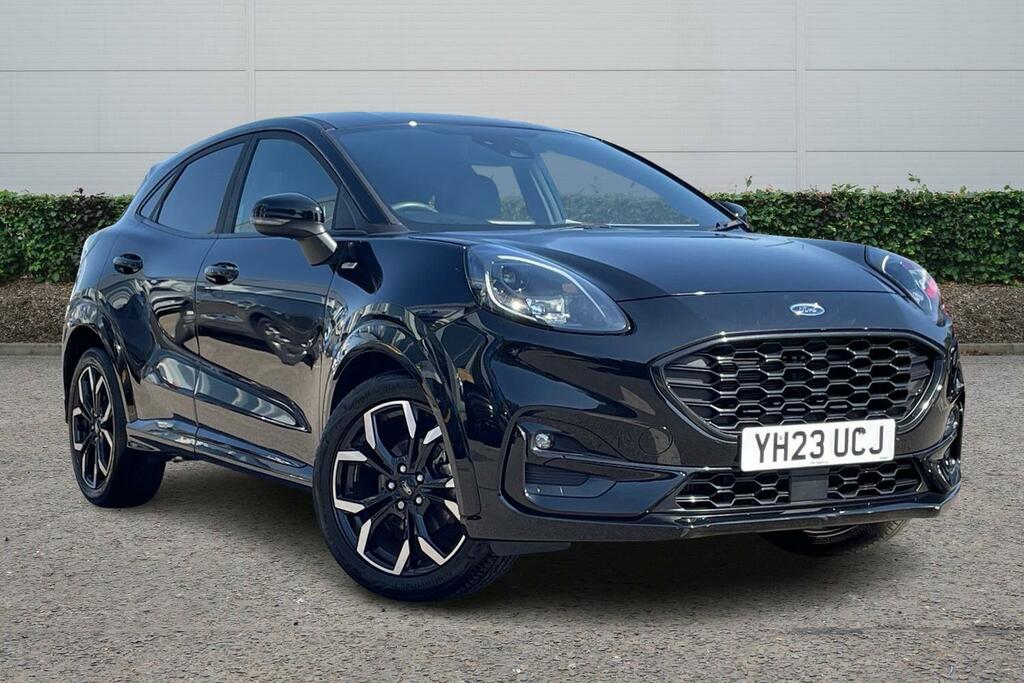Ford Puma 1.0 Ecoboost Hybrid Mhev 155 St-line X Black