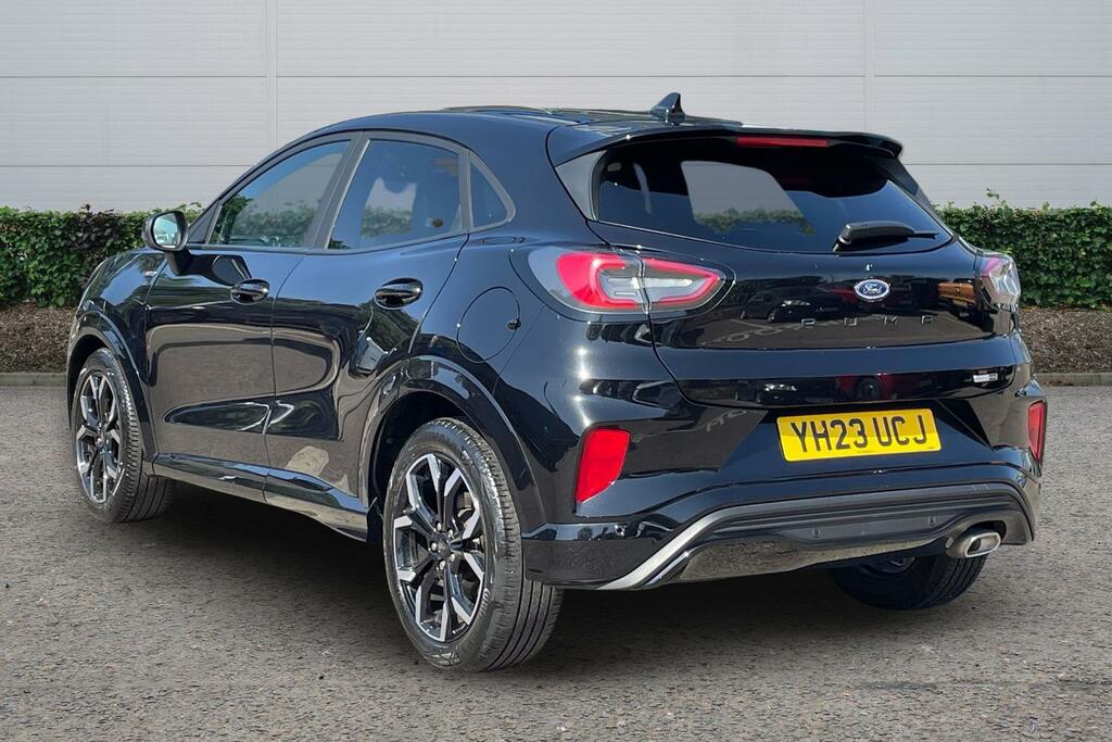 Ford Puma 1.0 Ecoboost Hybrid Mhev 155 St-line X YH23UCJ Black #2