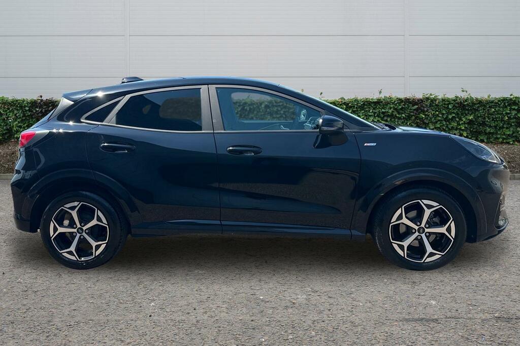 Ford Puma 1.0 Ecoboost Hybrid Mhev St-line BX74RLZ Black #3