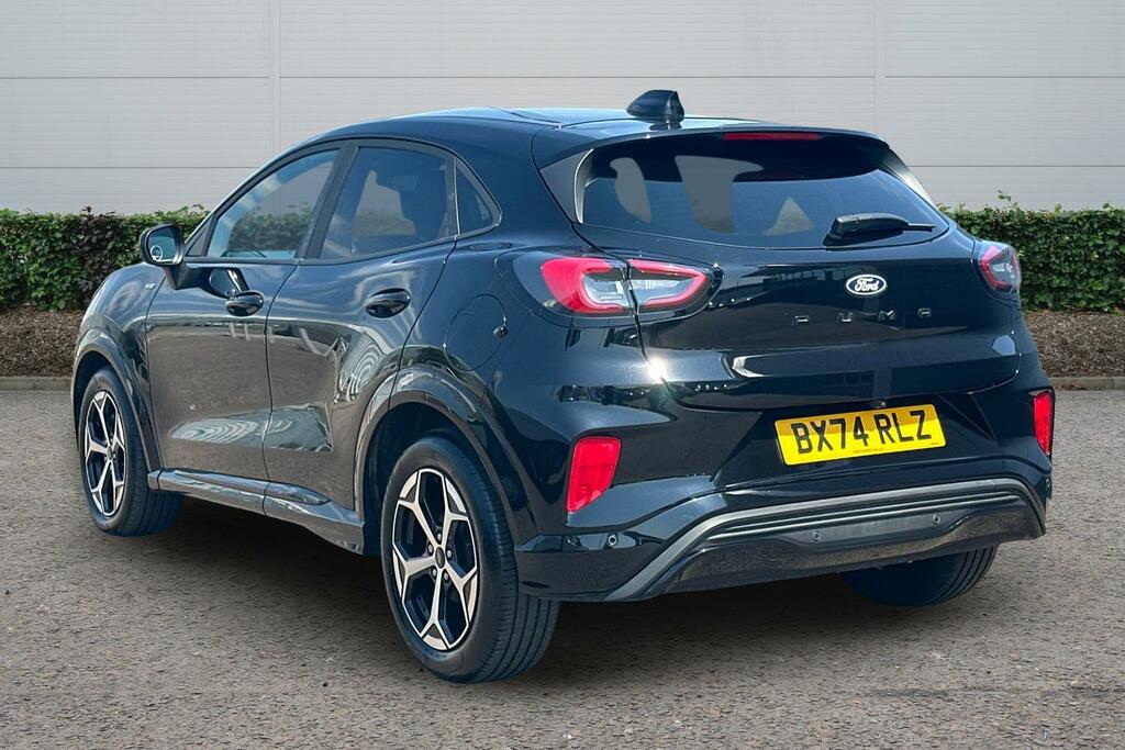 Ford Puma 1.0 Ecoboost Hybrid Mhev St-line BX74RLZ Black #2