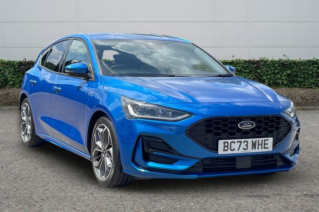 Ford Focus 1.0 Ecoboost Hybrid Mhev St-line X Blue