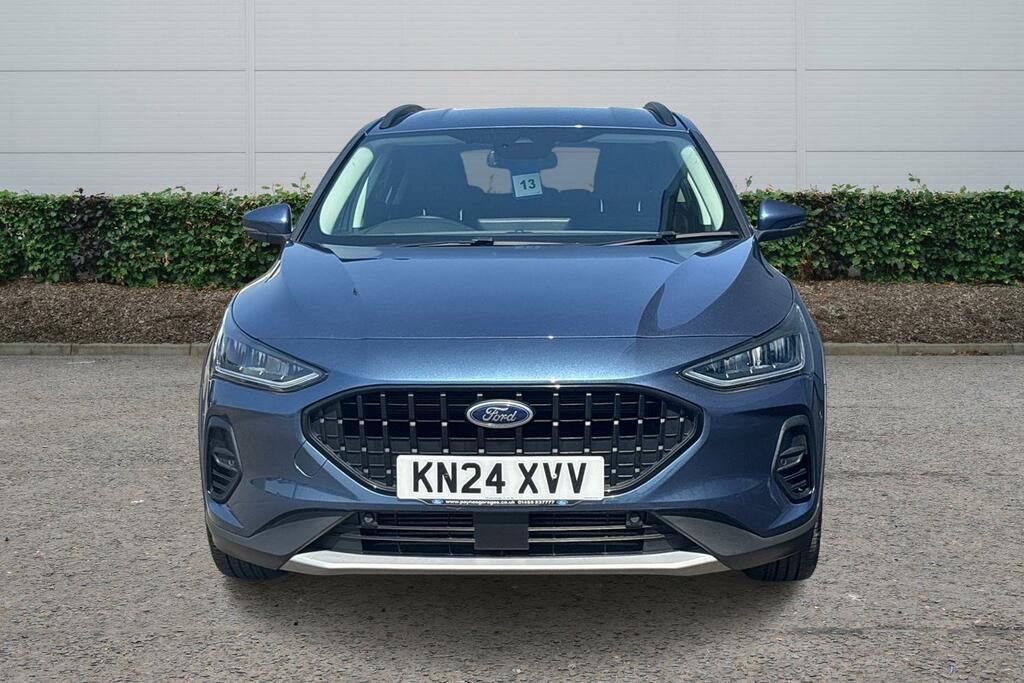 Ford Focus 1.0 Ecoboost Hybrid Mhev Active X KN24XVV Blue #2