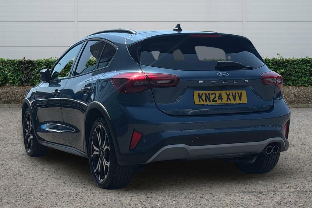 Ford Focus 1.0 Ecoboost Hybrid Mhev Active X KN24XVV Blue #3