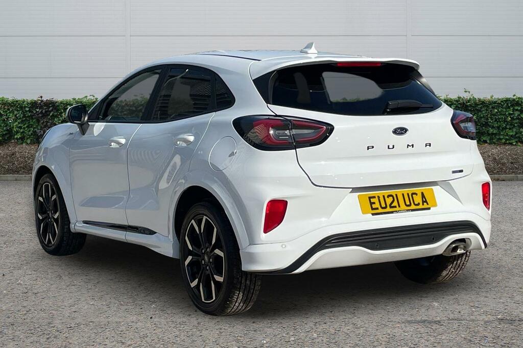 Ford Puma 1.0 Ecoboost Hybrid Mhev St-line X EU21UCA White #2
