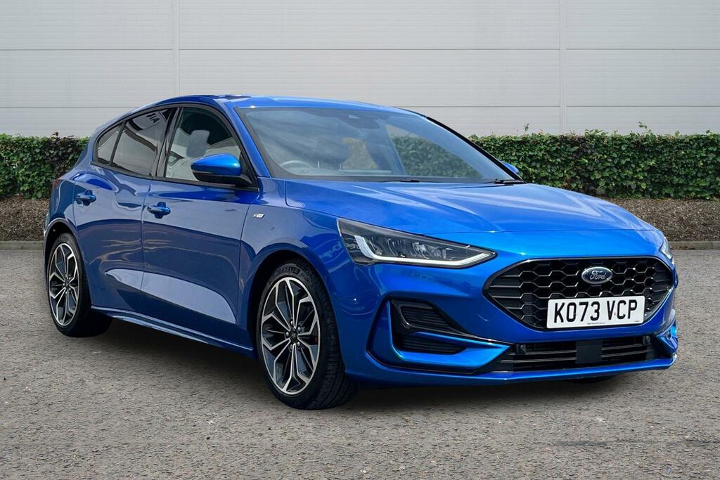 Ford Focus 1.0 Ecoboost Hybrid Mhev St-line X Blue