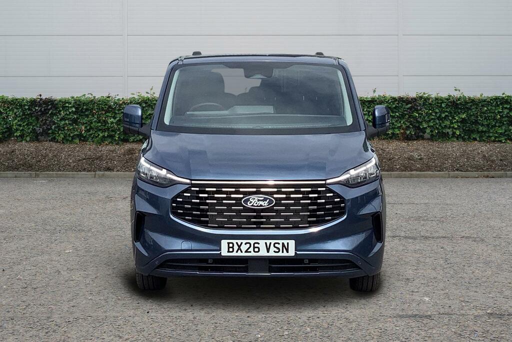 Ford Tourneo Custom 2.0 320 Ecoblue Titanium Minibus Double Cab Di Blue #4