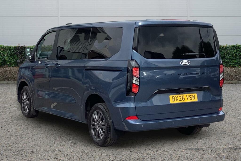 Ford Tourneo Custom 2.0 320 Ecoblue Titanium Minibus Double Cab Di Blue #2