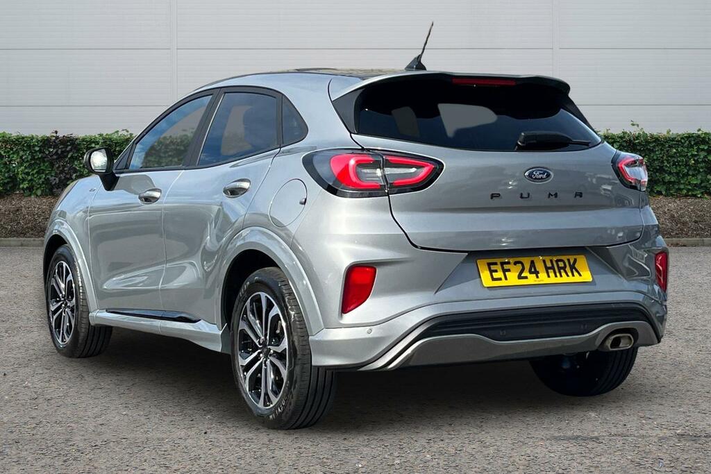 Ford Puma 1.0 Ecoboost Hybrid Mhev St-line EF24HRK Silver #2