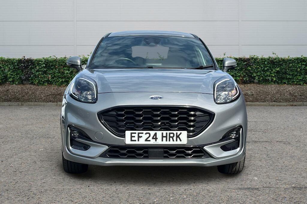 Ford Puma 1.0 Ecoboost Hybrid Mhev St-line EF24HRK Silver #4