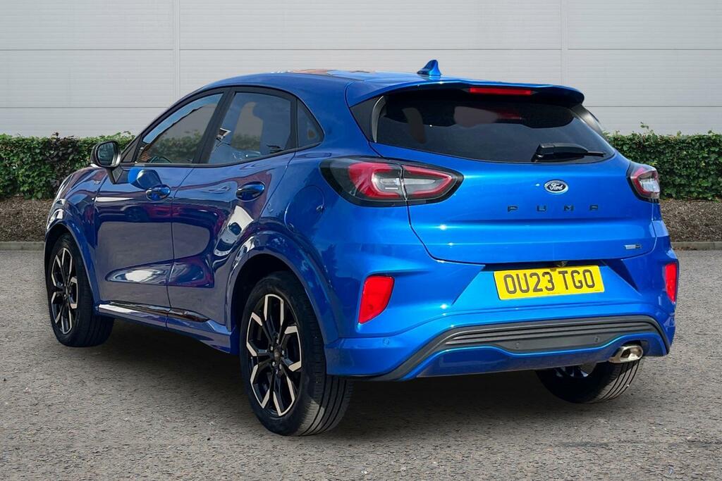 Ford Puma 1.0 Ecoboost Hybrid Mhev St-line X OU23TGO Blue #2