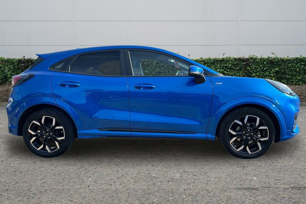 Ford Puma 1.0 Ecoboost Hybrid Mhev St-line X OU23TGO Blue #3