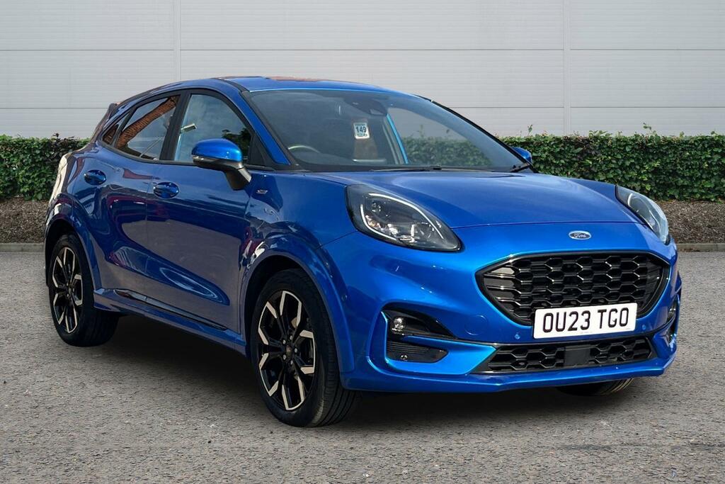 Ford Puma 1.0 Ecoboost Hybrid Mhev St-line X Blue