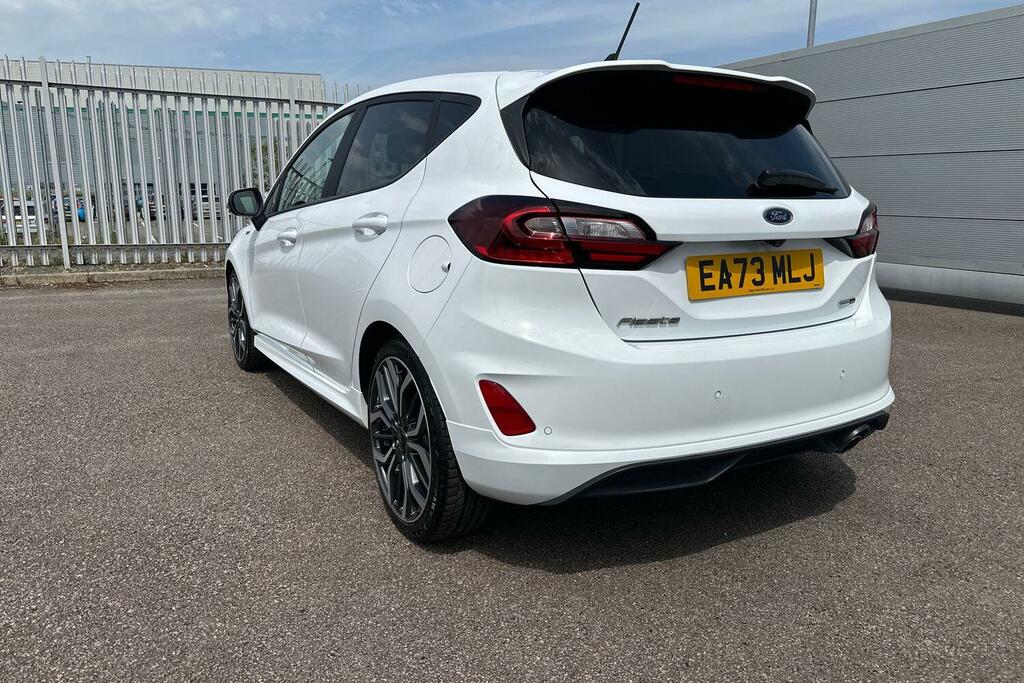 Ford Fiesta 1.0T Ecoboost Mhev St-line X Edition Euro 6 Ss EA73MLJ White #6