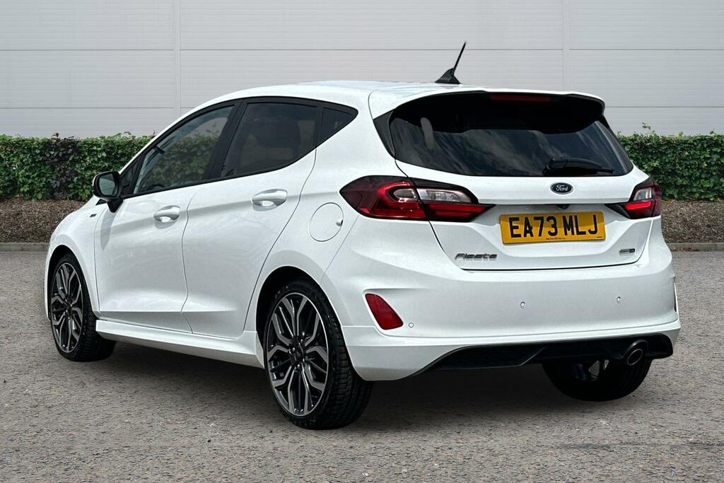 Ford Fiesta 1.0T Ecoboost Mhev St-line X Edition Euro 6 Ss EA73MLJ White #3