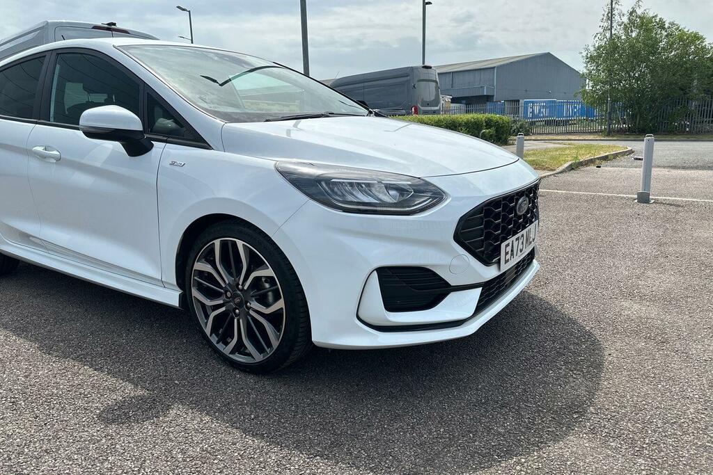 Ford Fiesta 1.0T Ecoboost Mhev St-line X Edition Euro 6 Ss EA73MLJ White #5