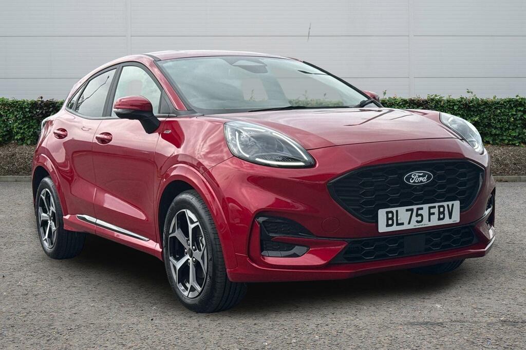 Ford Puma 1.0 Ecoboost Hybrid Mhev St-line Red