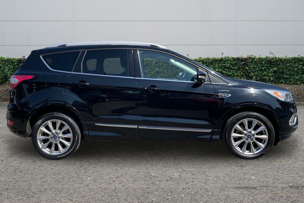 Ford Kuga 2.0 Tdci 180 Pan Roof Vignale CP17BNV Black #3