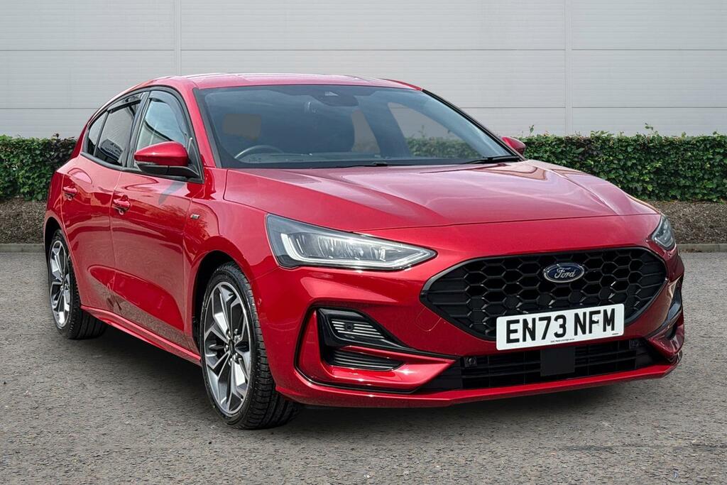 Ford Focus 1.0 Ecoboost Hybrid Mhev St-line X Red