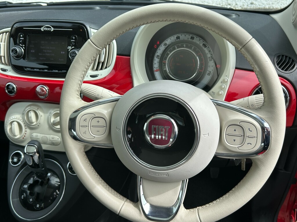 Fiat 500 1.2 Lounge Hatchback Dualogic Euro 6 S MX19YDL  #6