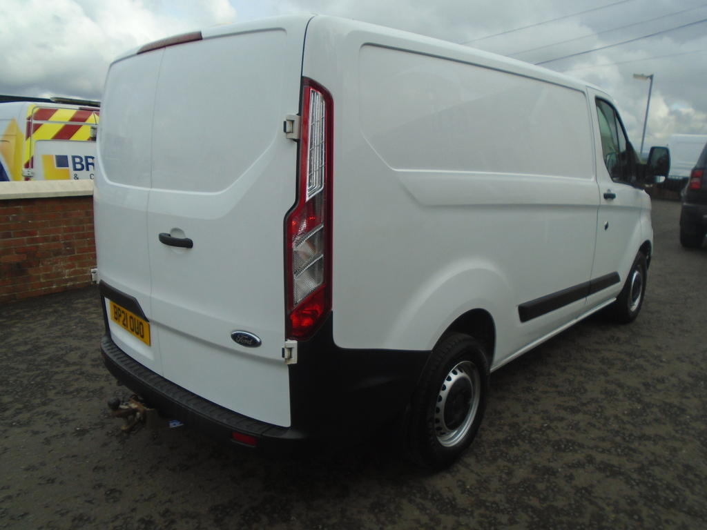 Ford Transit Custom Swb Fr. LG70KNE White #6