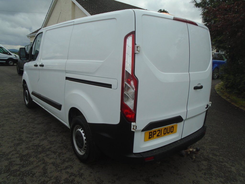 Ford Transit Custom Swb Fr. LG70KNE White #4