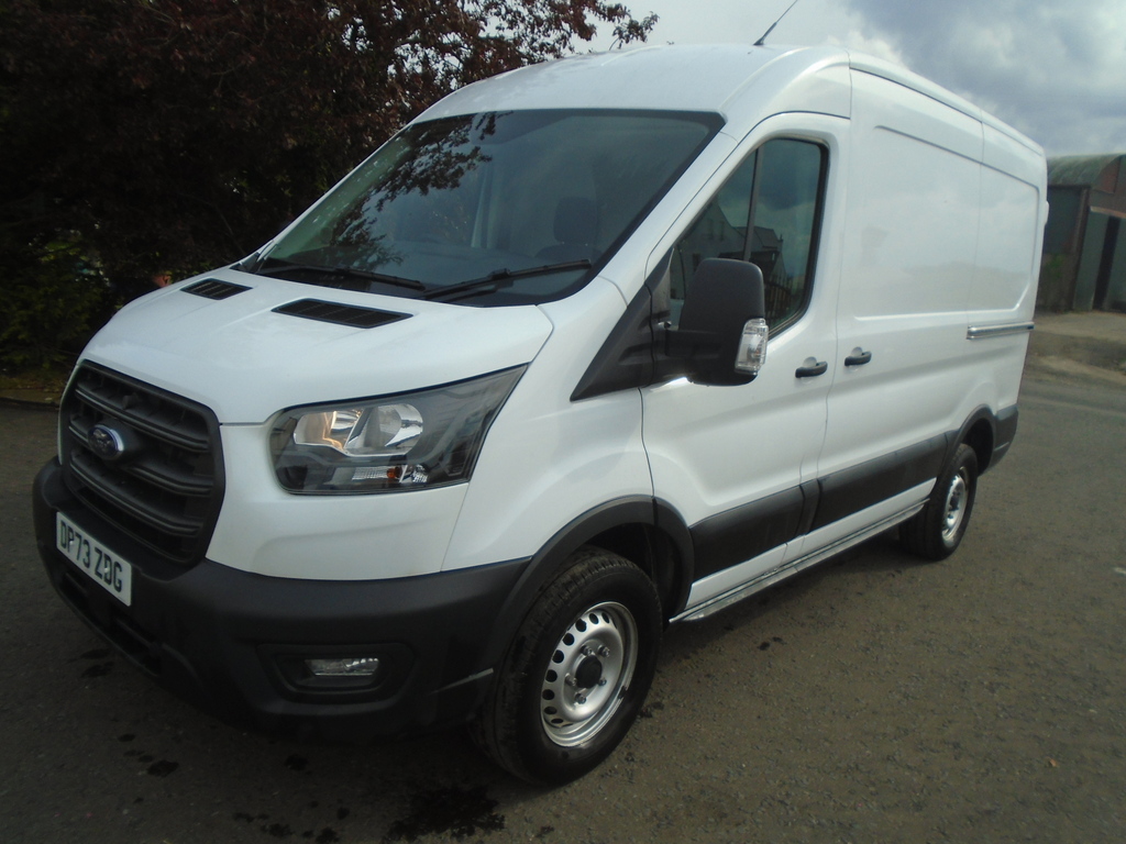 Ford Transit Custom 350 Mwb Mr 130Hp Rwd White #2