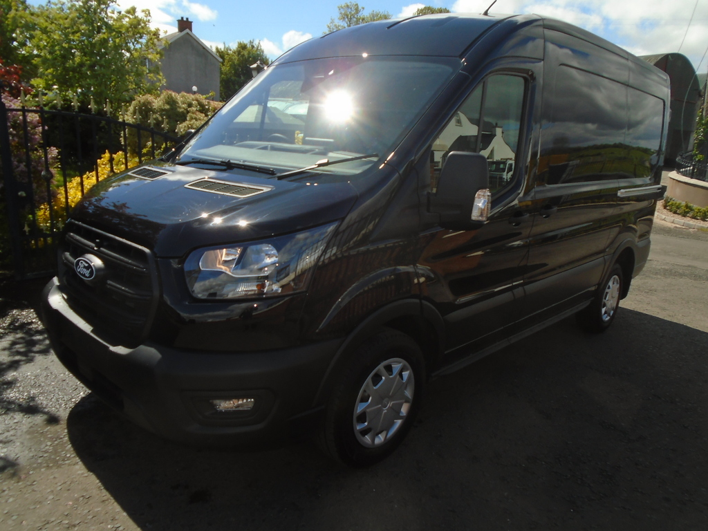Ford Transit Custom 310 Mwb Mr 130Hp Trend. Black #3