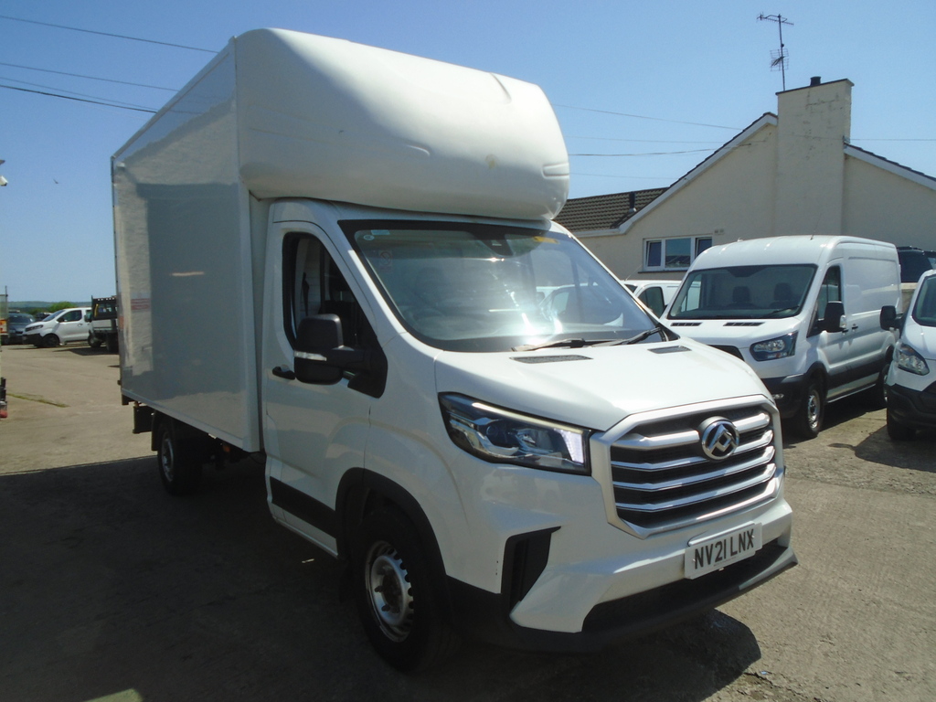 Maxus Deliver 9 Luton NV21LNX White